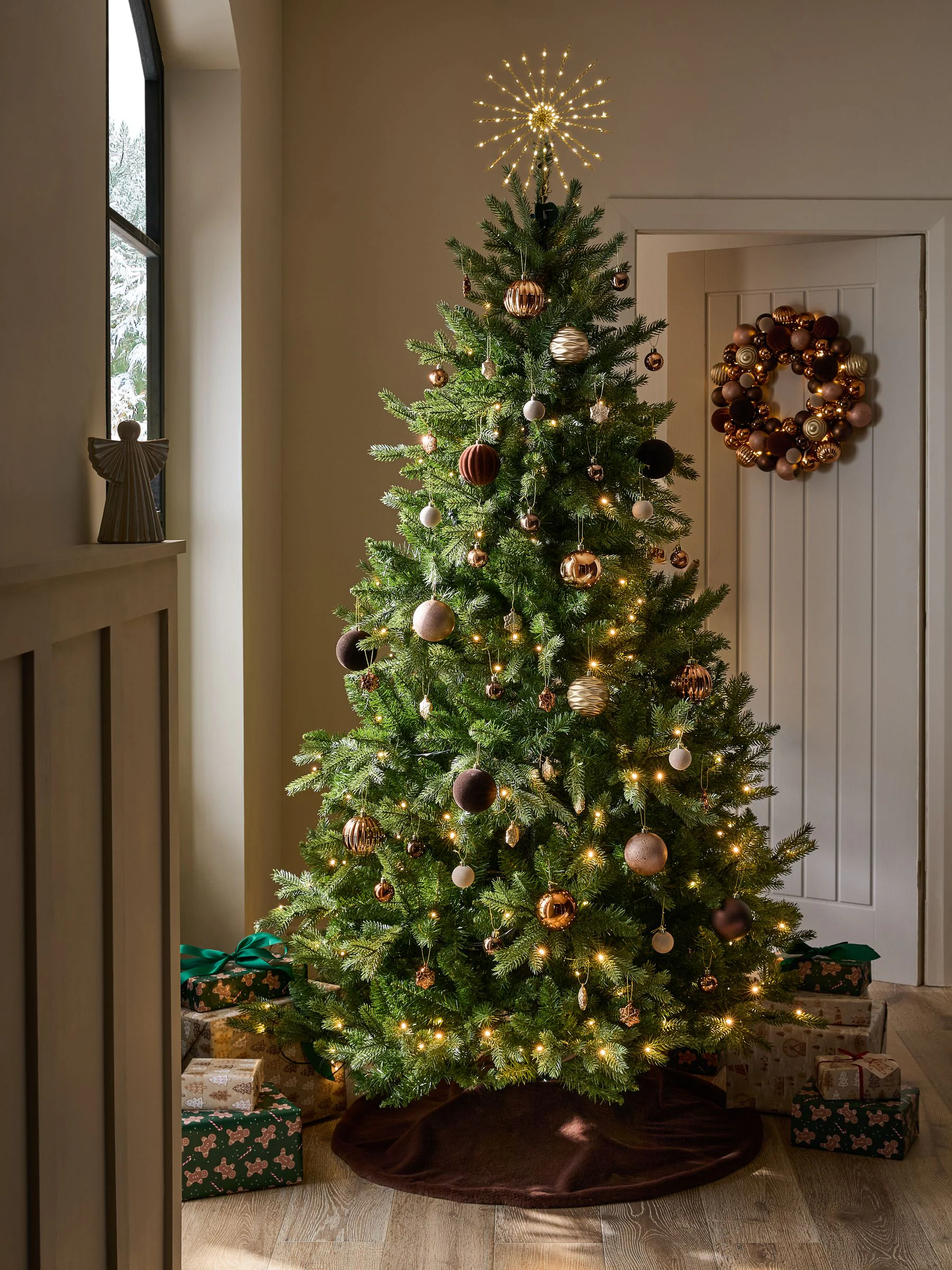Set van 50 onbreekbare kerstballen