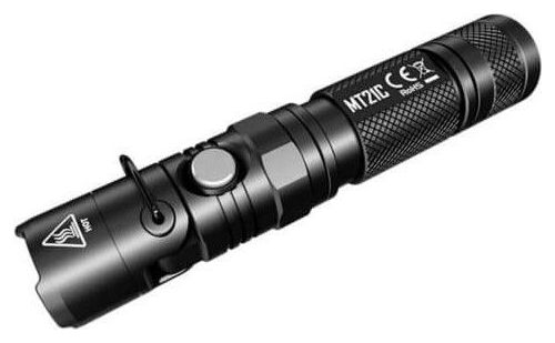 NiteCore lampe de poche MT21C Cree XP-L HD V6 led avec tête inclinable-Noir