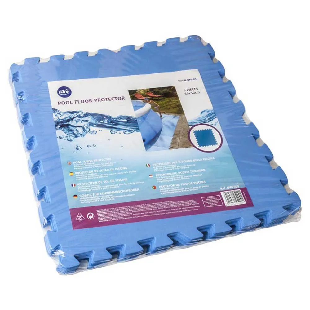 Gre accessories Schwimmbadbodenschutz 4.5 mm 9 einheiten
