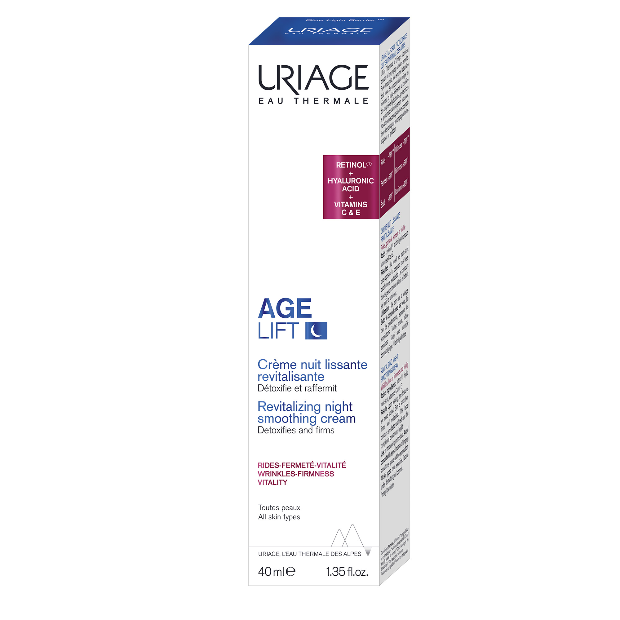 URIAGE Age Lift Nachtcreme<br>40 ml, Tube, Creme