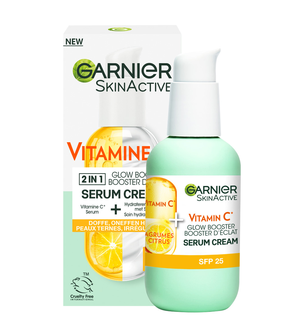 Garnier Skinactive Vitamine C Serum Cream Spf25 (50 ml)