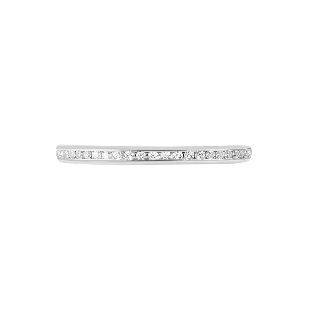 Alliance Laurie Tour Complet Or Blanc Diamant