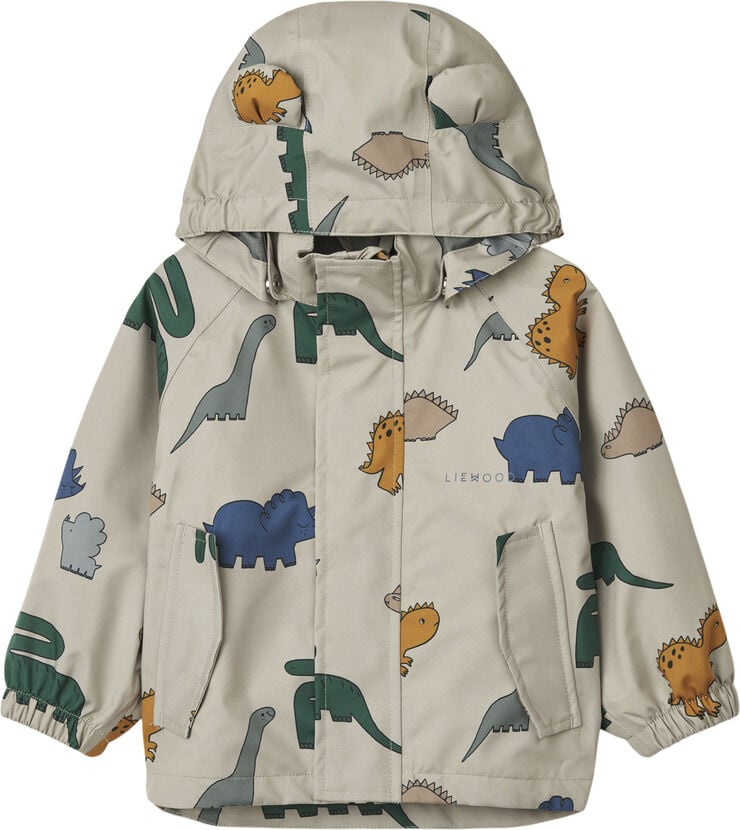 Liewood Manu Jacket Dinosaurs / Mist-80 Dinosaurs / mist