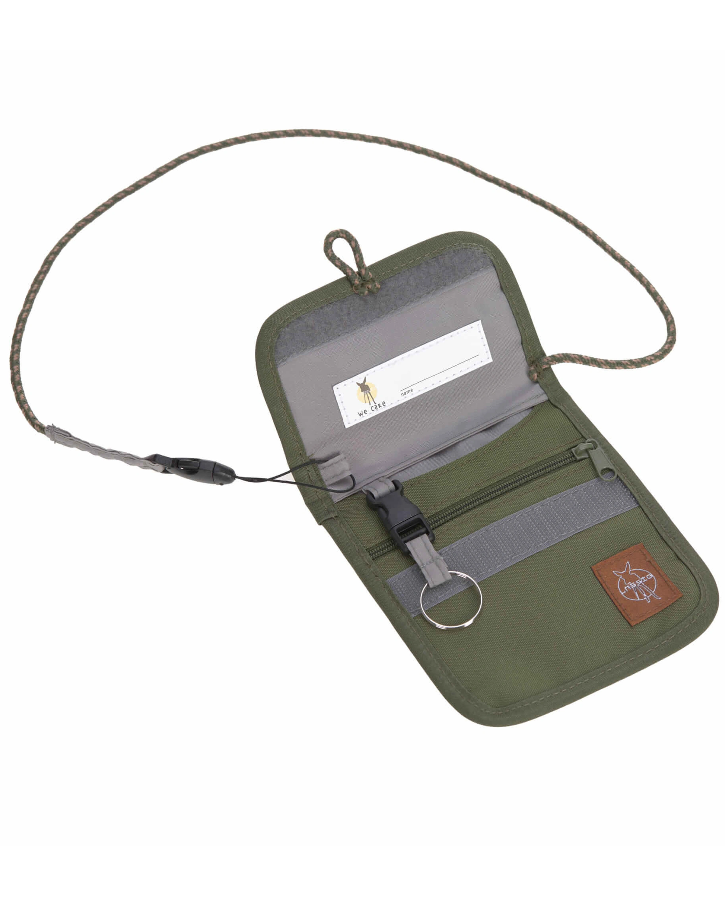 Schulranzen-Set BOXY UNIQUE (30x25x42) 7-teilig in olive
