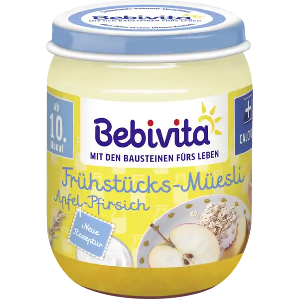 Bio Frühstücks-Müesli Apfel-Pfirsich