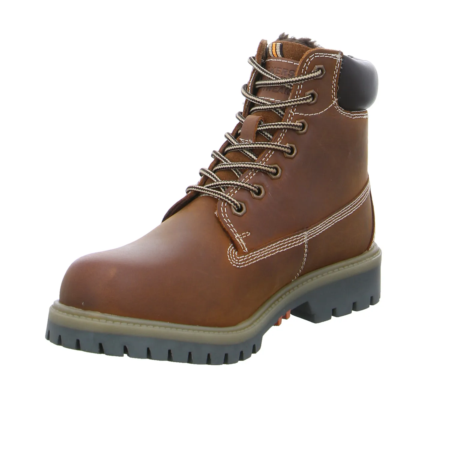 DOCKERS Winter-Boots Braun Leder