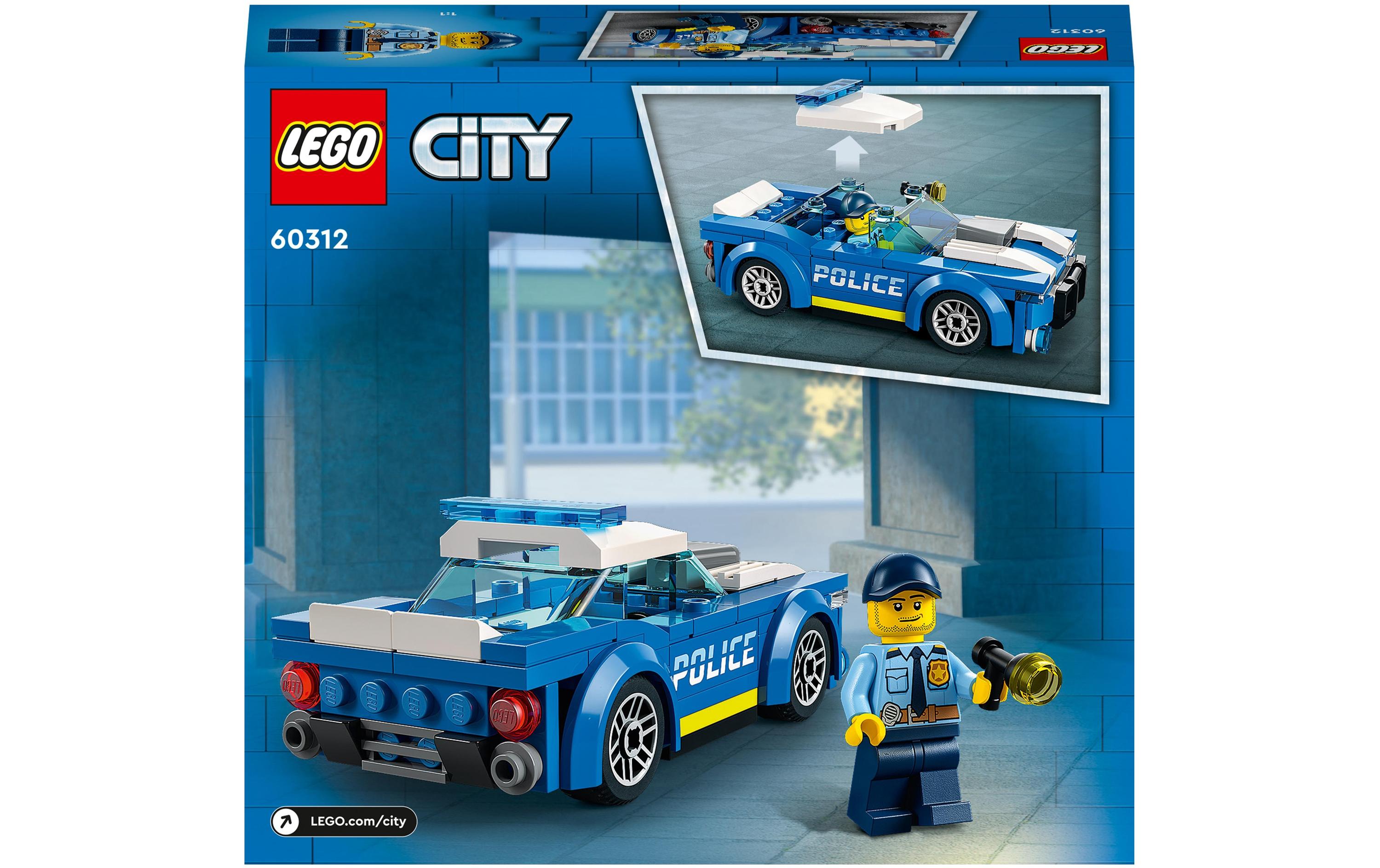 City Polizeiauto 60312Bauspielzeug für fantasievolle Spielabenteuer