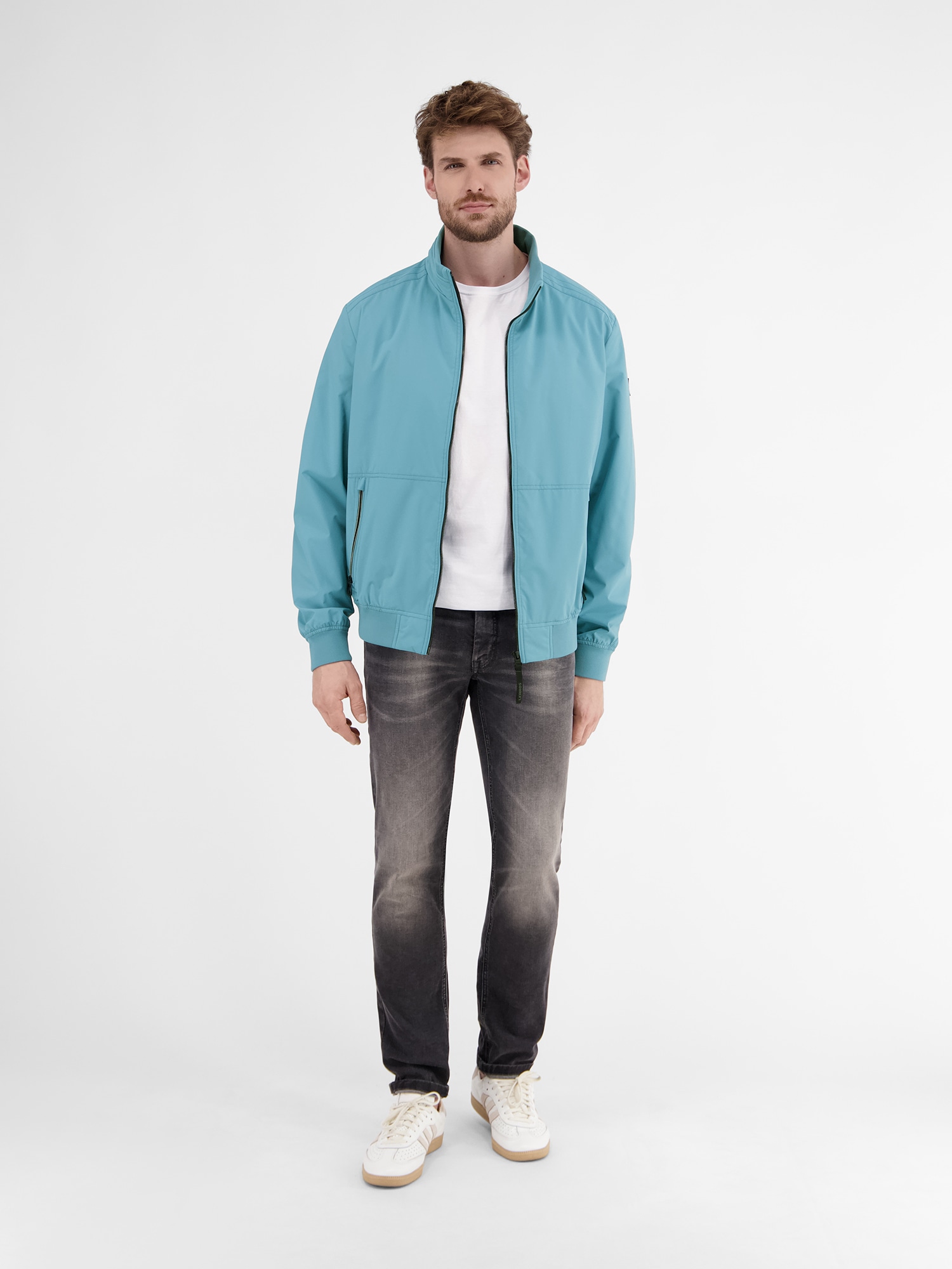 LERROS Blouson »LERROS Wind- und wasserabweisender Herren Blouson« ohne Kapuze Wasser- und windabweisend, atmungsaktiv