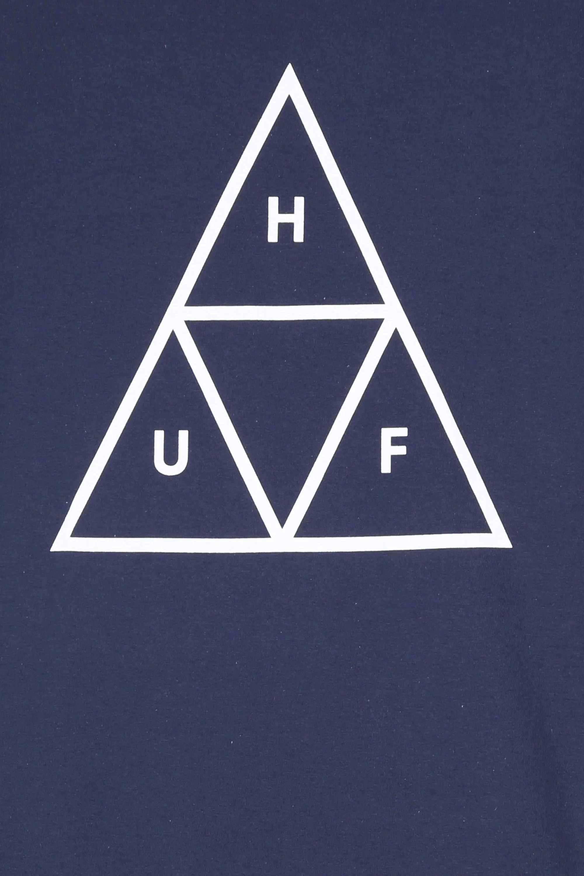 HUF T-SHIRT ESSENTIALS Bleu