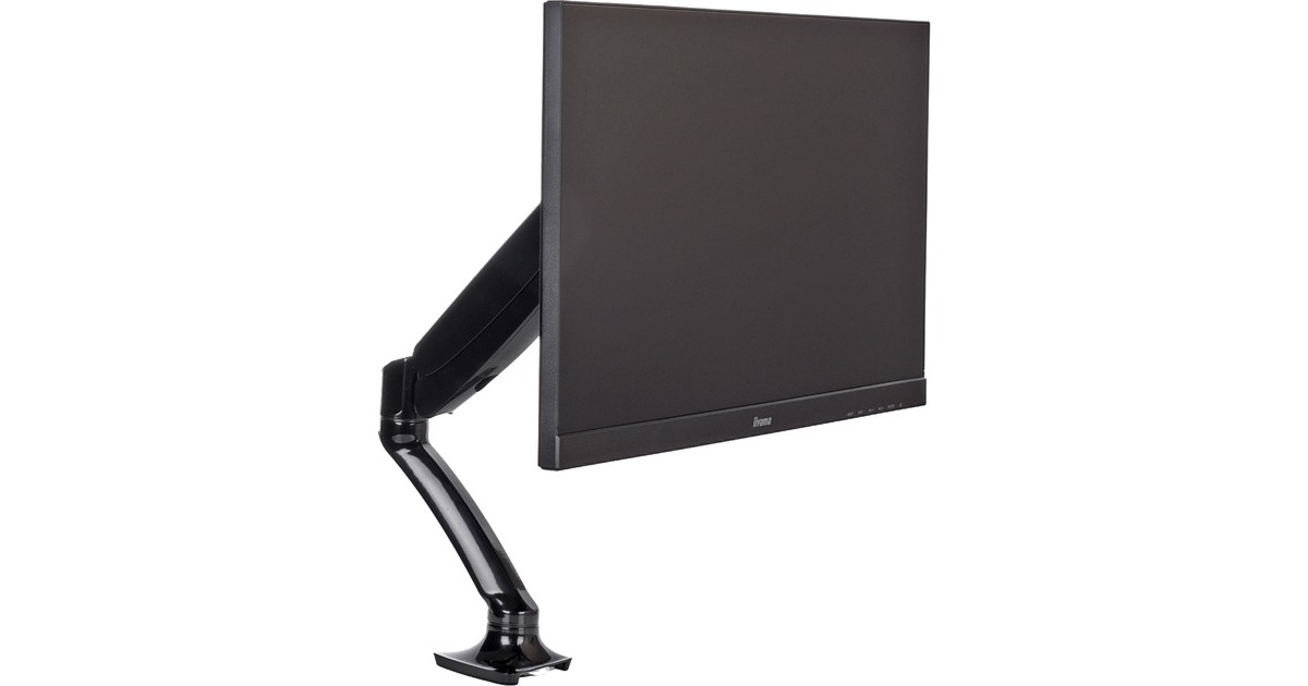 iiyamaEnkele gasveer monitorarm DS3001C-B1  (Zwart)