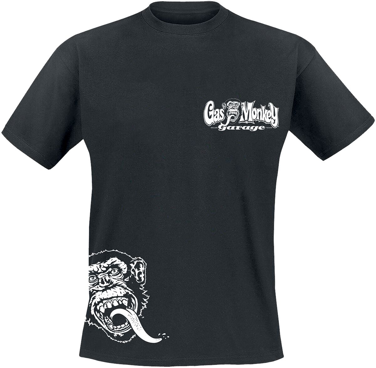 Side kick  | Gas Monkey Garage T-Shirt Manches courtes