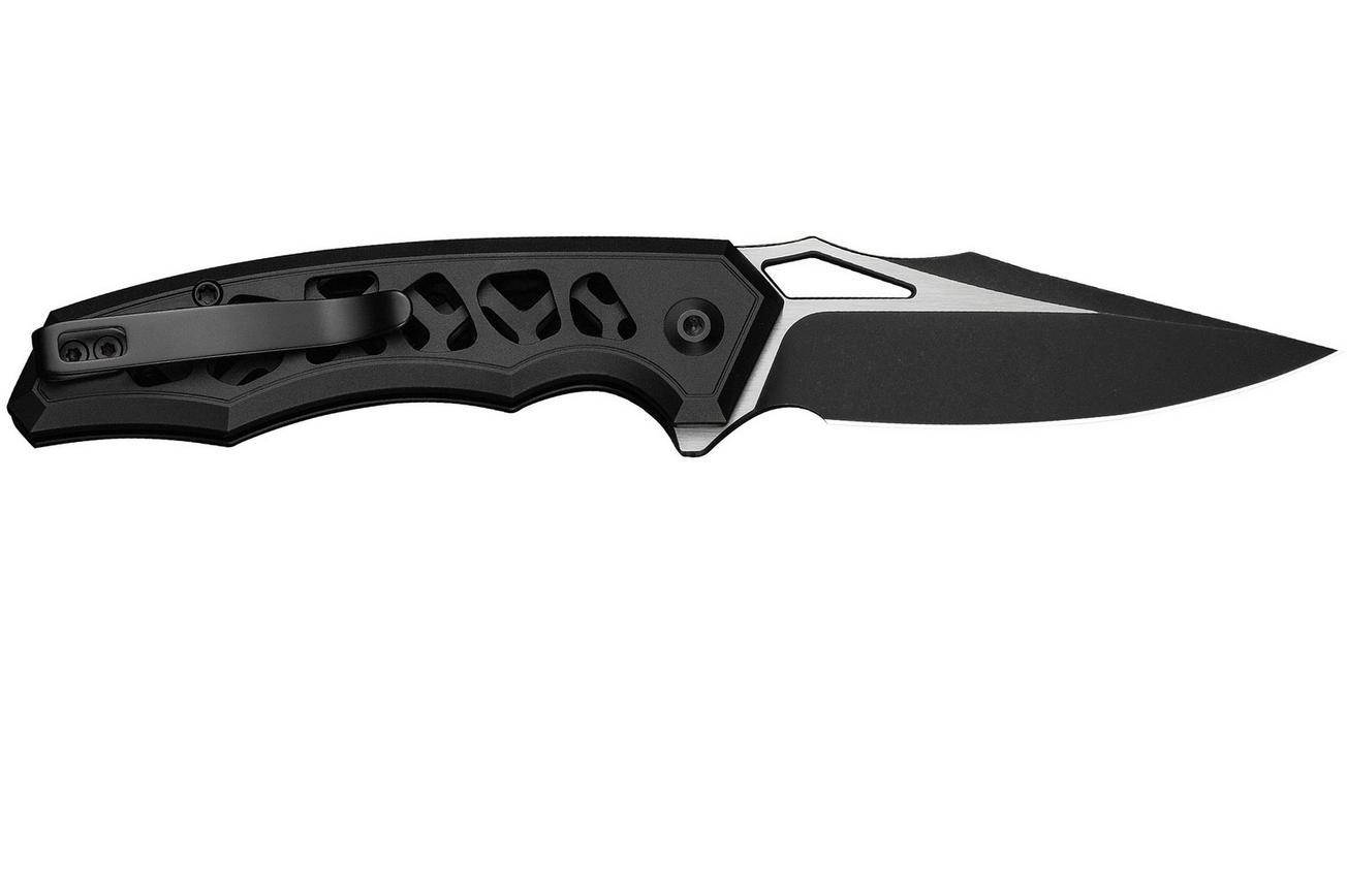 Civivi Anaaki C24039-1 Black Stonewashed, Black Aluminum, zakmes