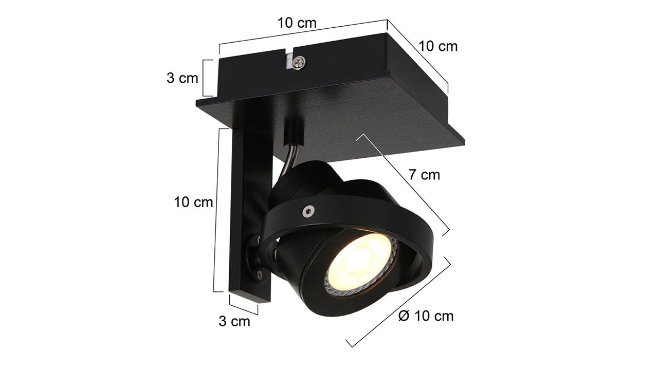 Spot 7549ZW Quatro B12 x D11.5 cm