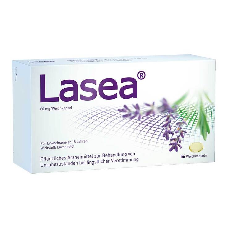 Lasea Weichkapseln bei innerer Unruhe, 56 St