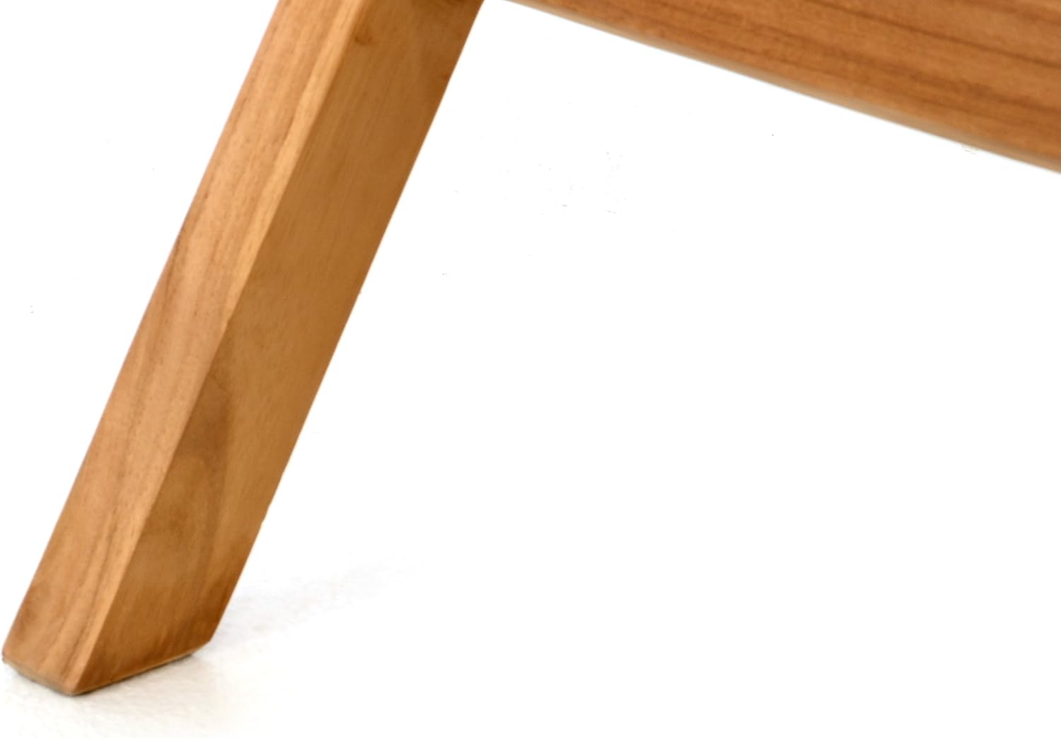 Divero runder Gartentisch ALASSIO aus Teak Holz - klappbar – Farbe: Natur-Braun SY7722953