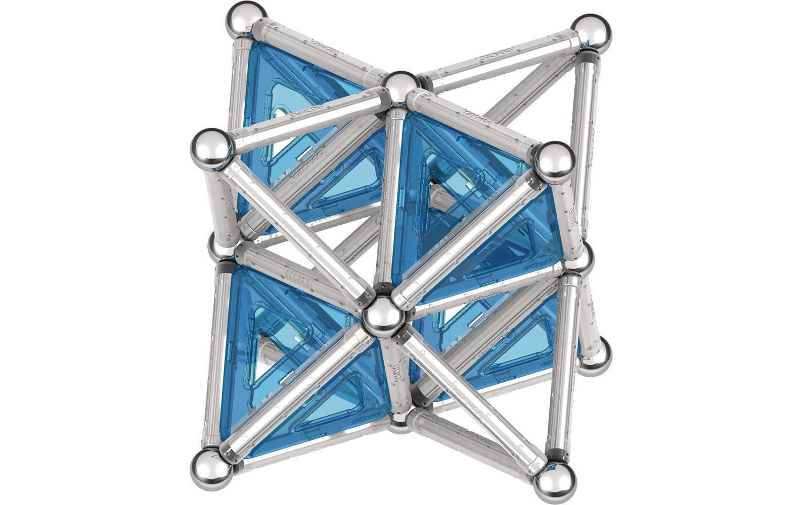 Baukasten pro-L 110 TeileMagnetstäbe und Metallkugeln zum Bauen und Spielen