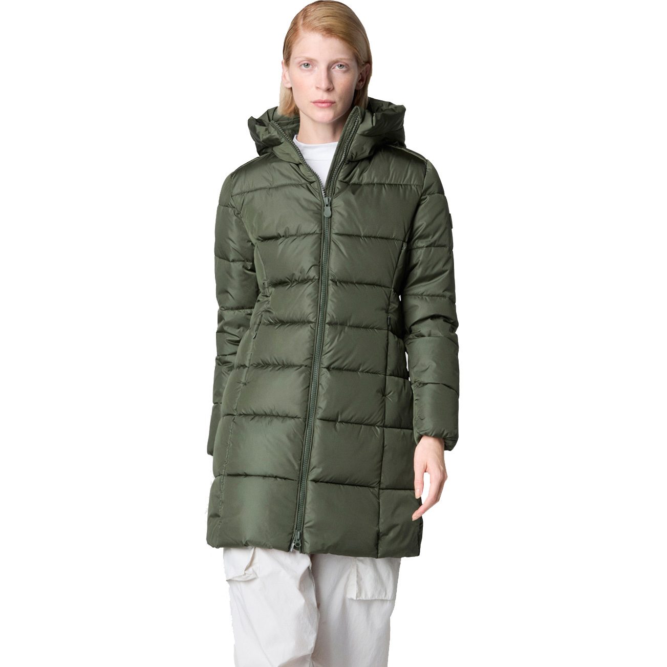 Save The Duck Taylor Mantel Damen thyme green