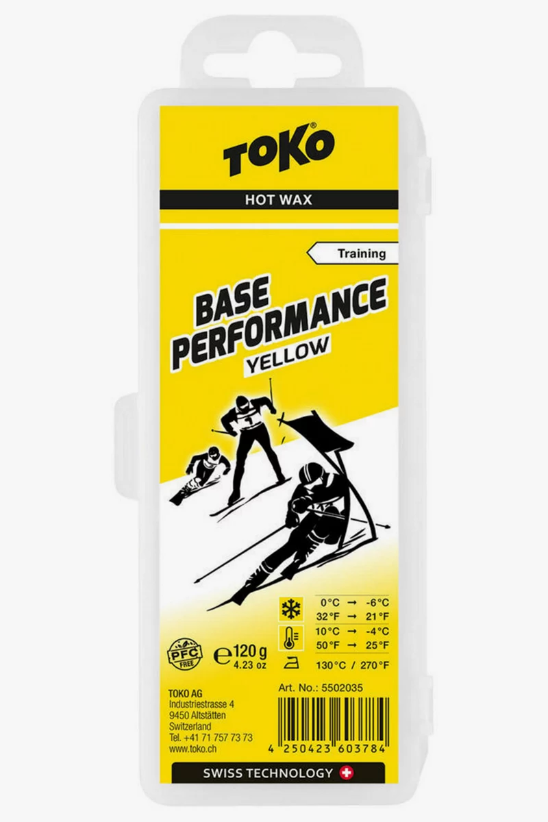 Toko Base Performance Hot yellow Wachs