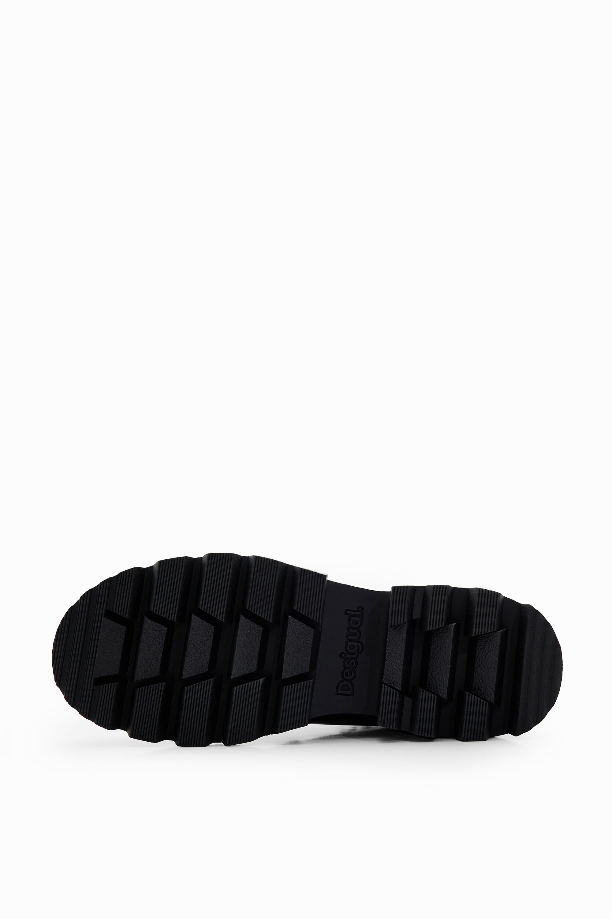 Bottes track broderies