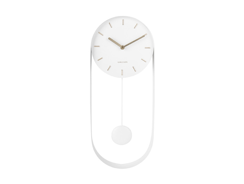 Wall Clock Pendulum Charm KA5822BK Black