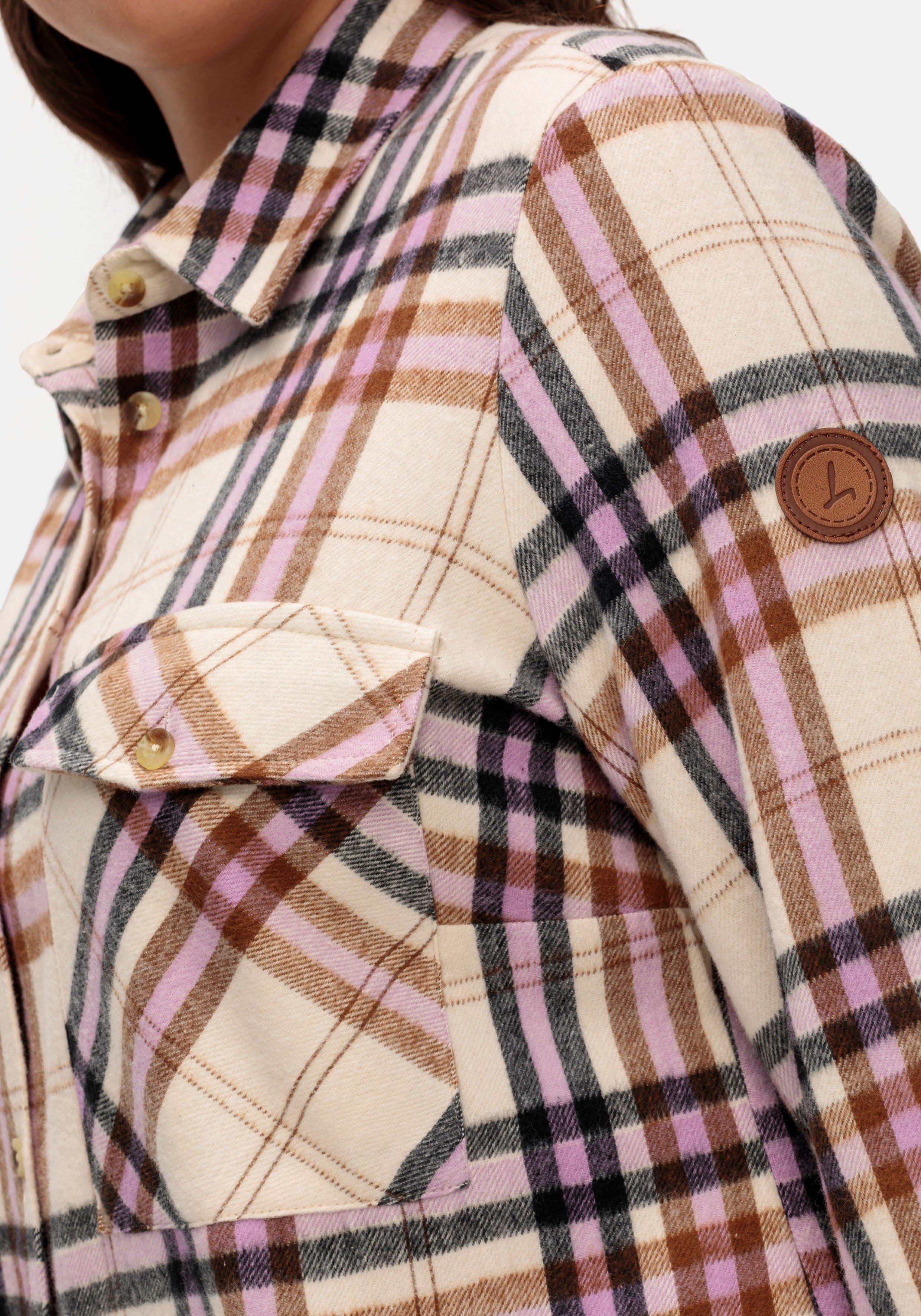 Karierte Bluse aus weich angerautem Flanell