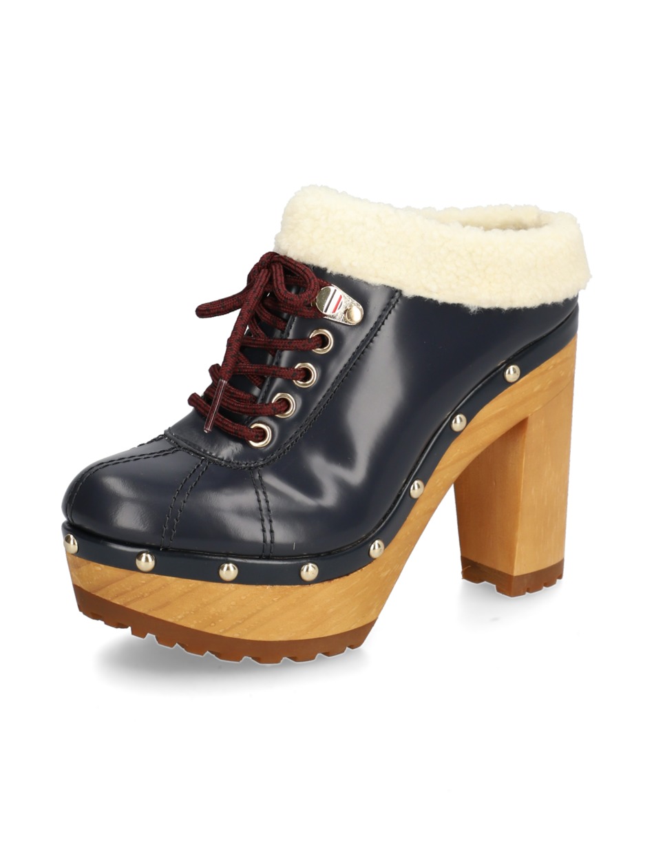 HIGH HEEL CLOG MULE MONOGRAM