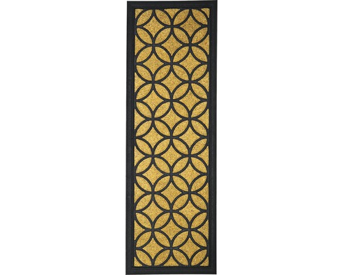 Rubber/kokosmat Bali Circle 25x75 cm