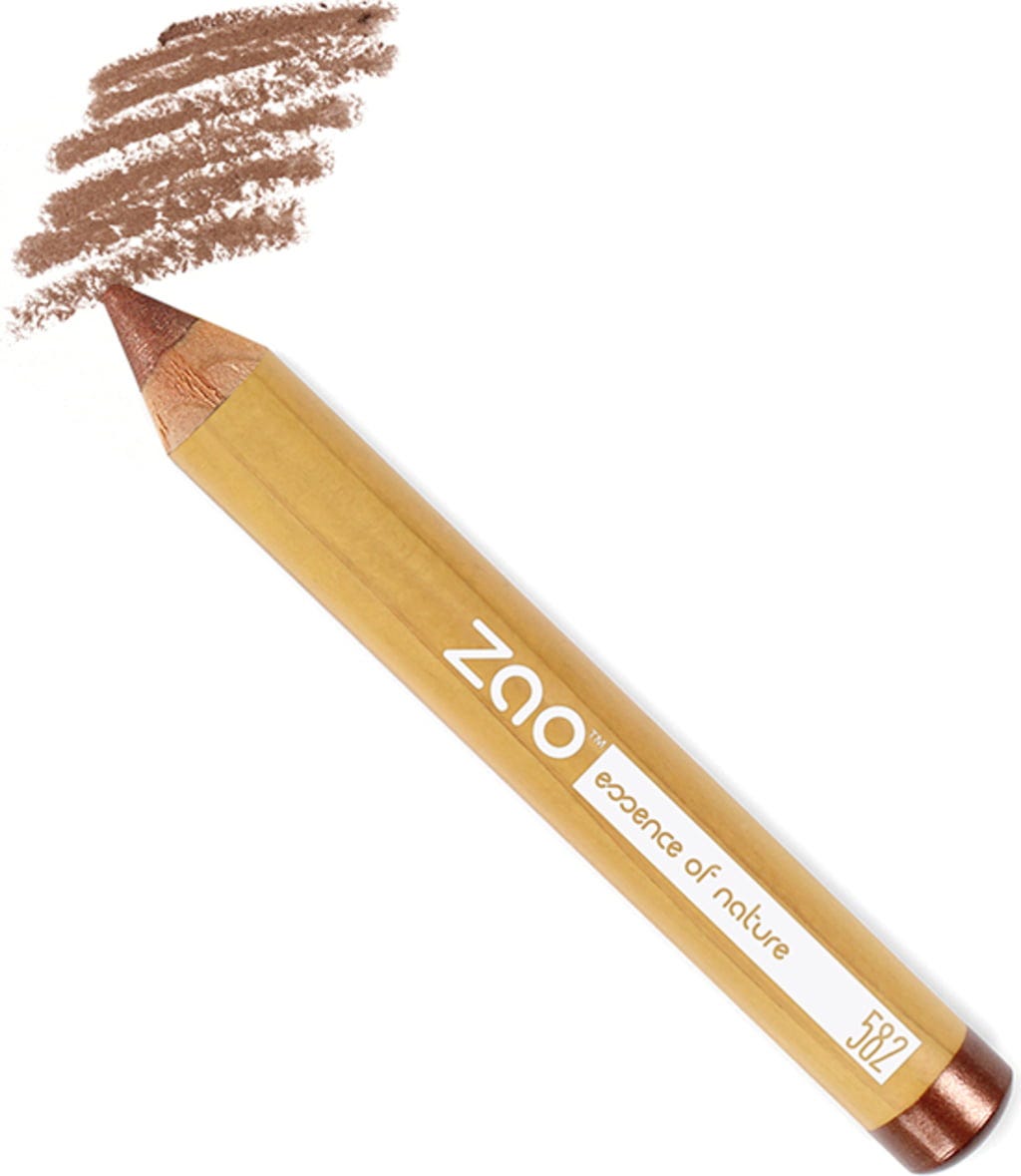 ZAO  Jumbo Eye Pencil, 582 Pearly Brown (2 g)