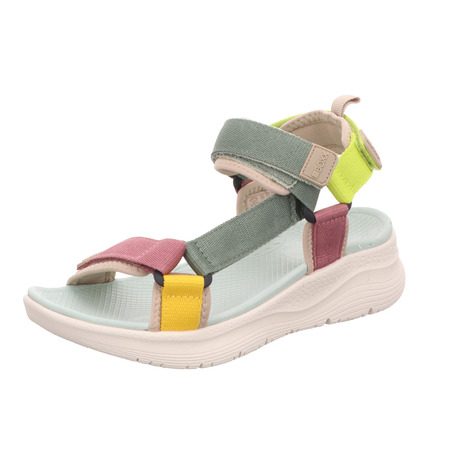 BOXX Damen-Sandalette Mehrfarbig