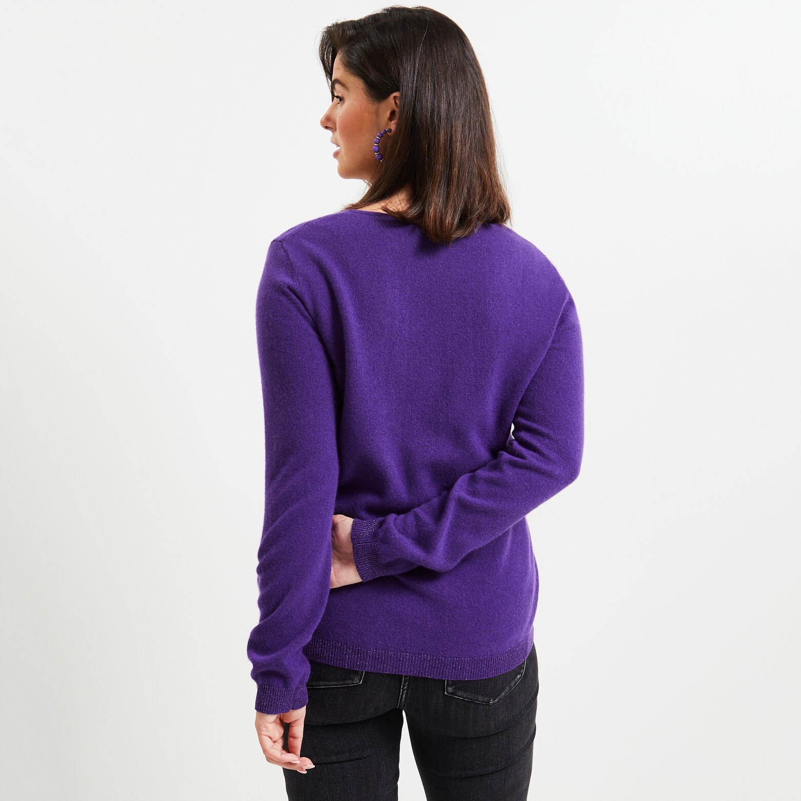 Pull laine et cachemire femme