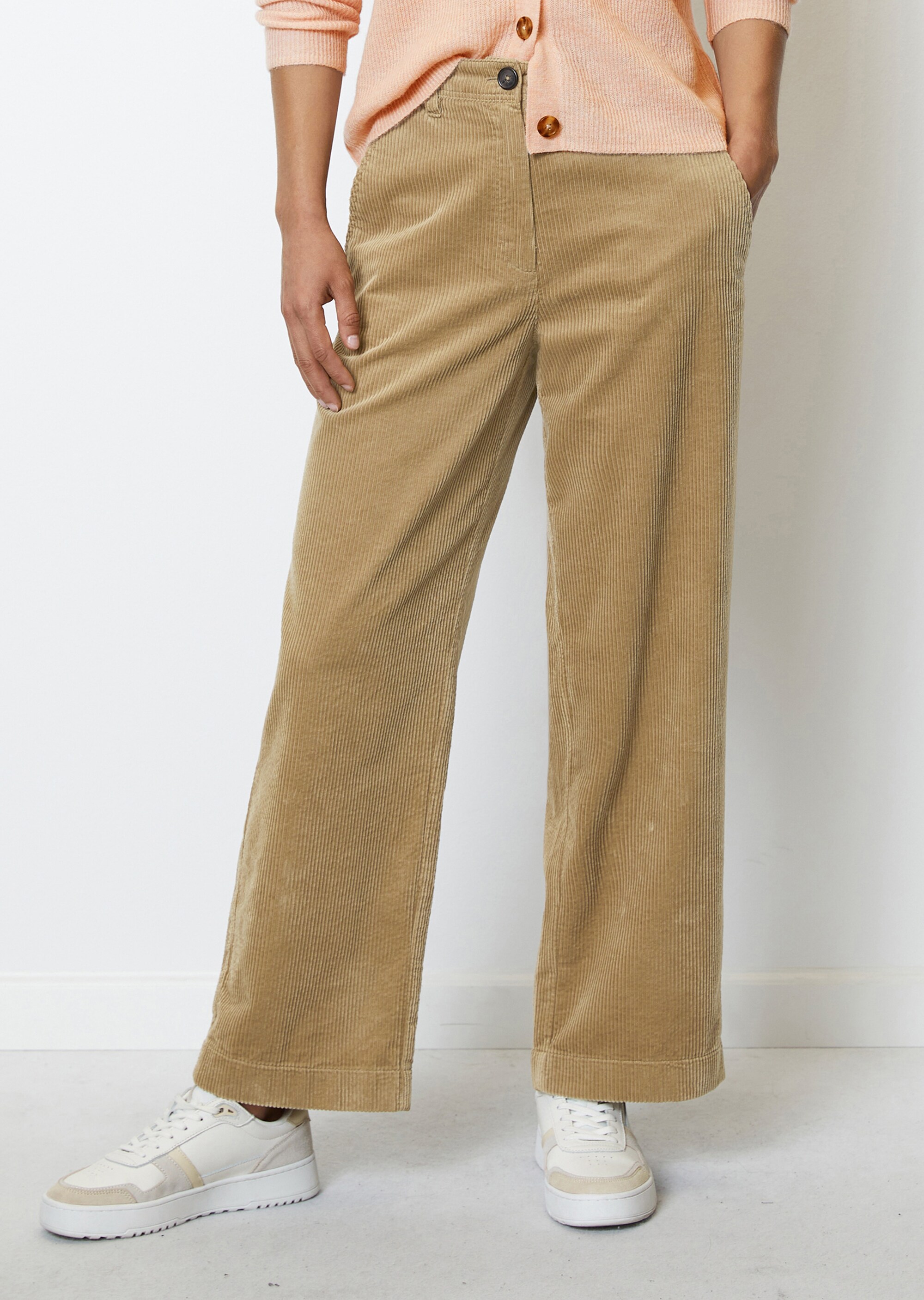 Wide Leg Pants Modell LANDEaus Organic Cotton-Cord