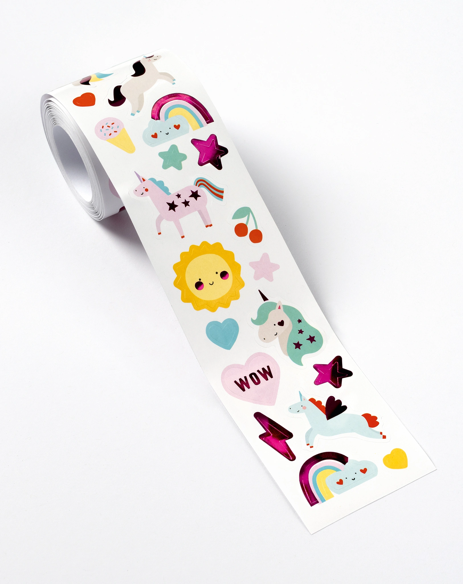Stickerrolle UNICORN 352-teilig