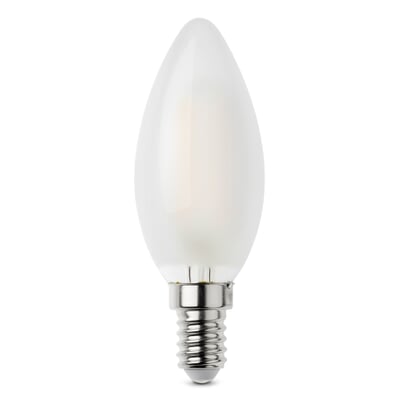 LED-Filament-Kerzenlampe E14, E 14 4,5 W, Matt