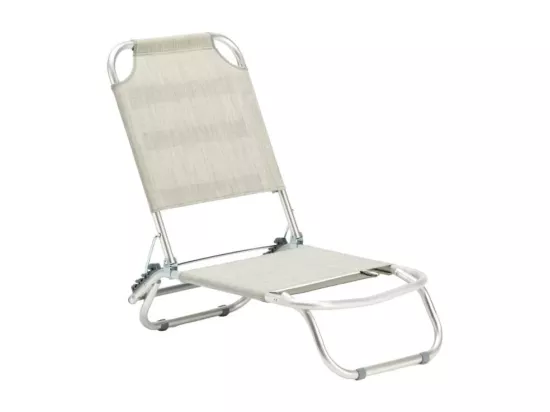 Chaise de plage pliante transat de piscine solide BAY
