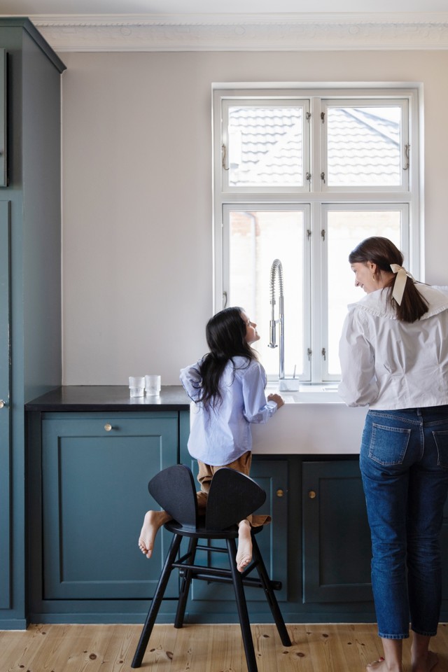 Nofred - MouseJunior Høj Stol - Sort