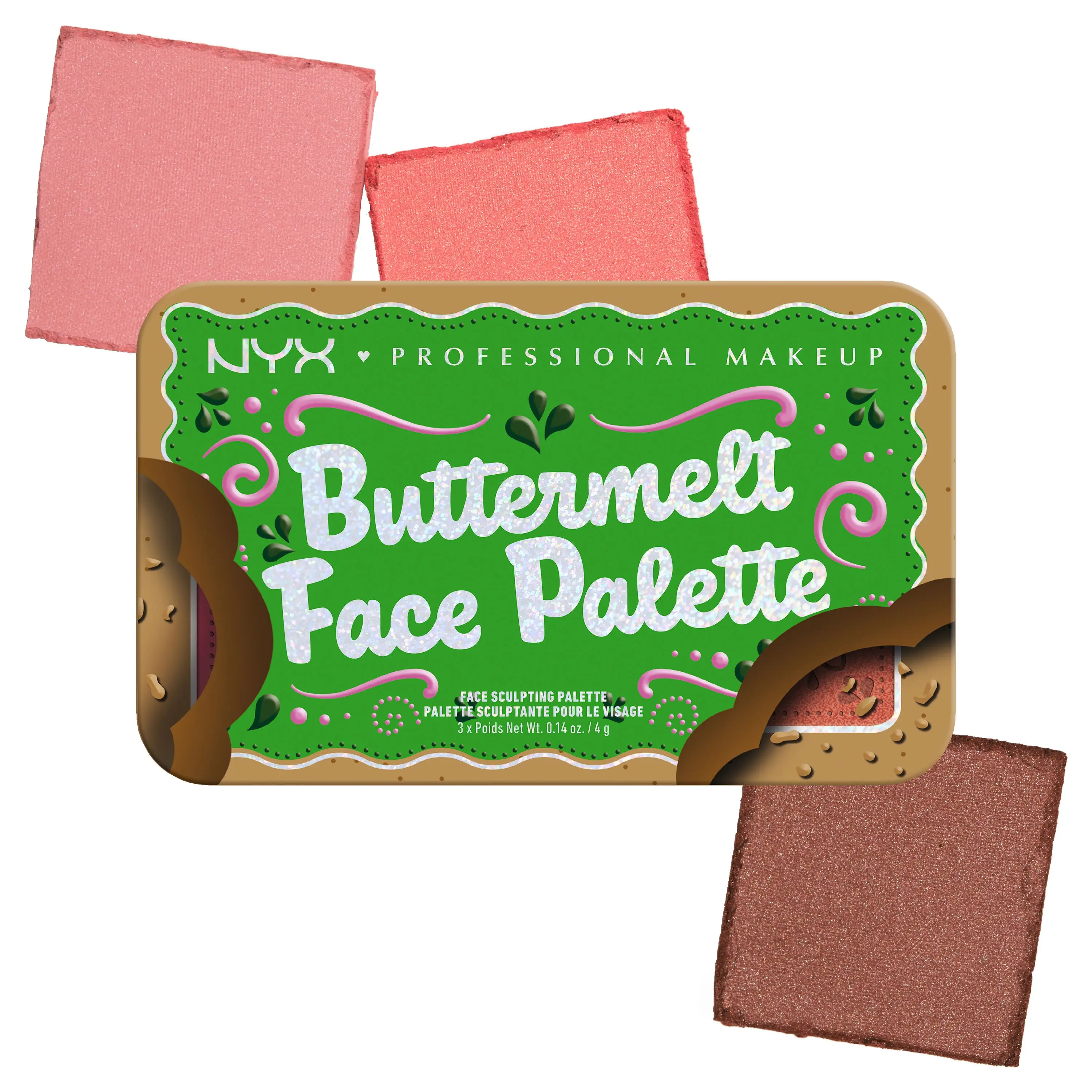 Holiday Buttermelt Face Palette Dark