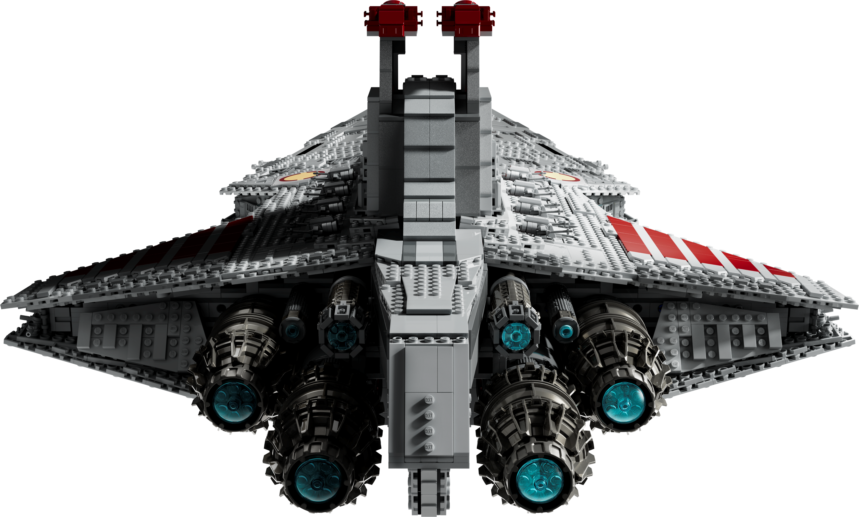 O cruzador de assalto classe Venator da República, número 75367.