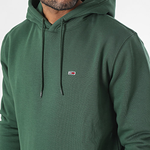 Sweat Capuche Regular Fleece 9593 Vert