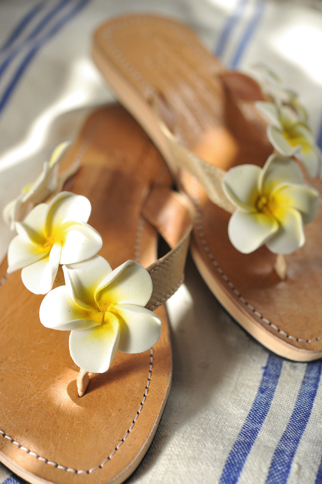 Damensandalen, weiß, Leder, Größe 37-41 günstig bestellen