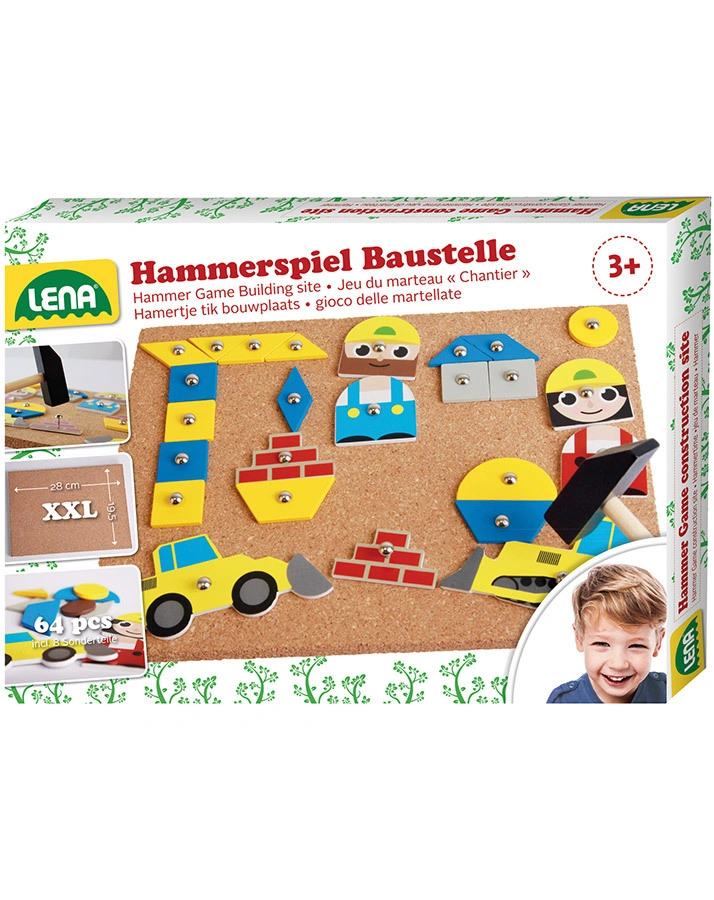 Hammerspiel BAUSTELLE in bunt