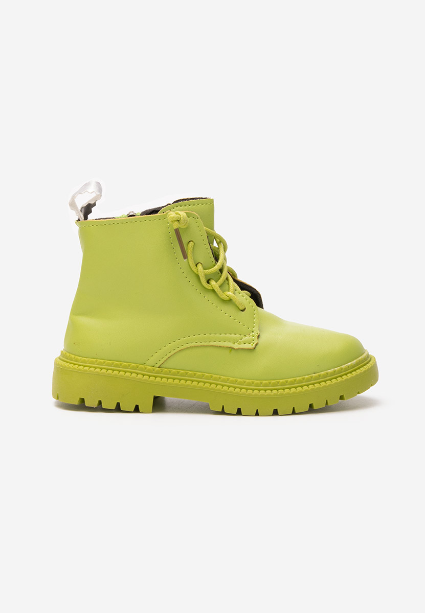 Bottines enfants vert Wonderland