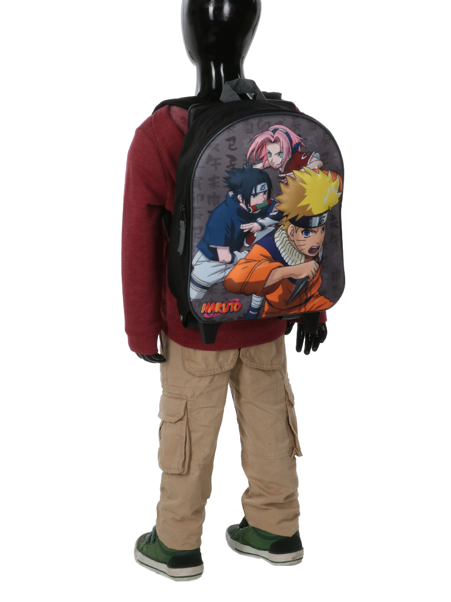 Sac À dos À roulettes Naruto Training 3D