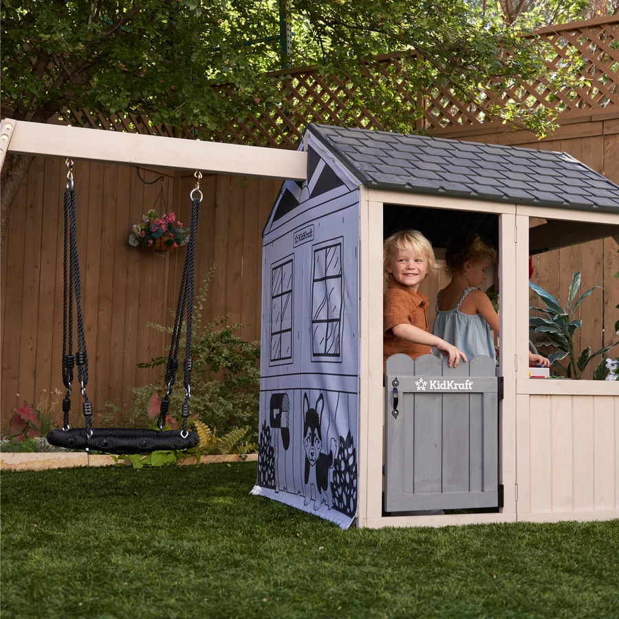 Kidkraft® Spielhaus mit Schaukel Savannah