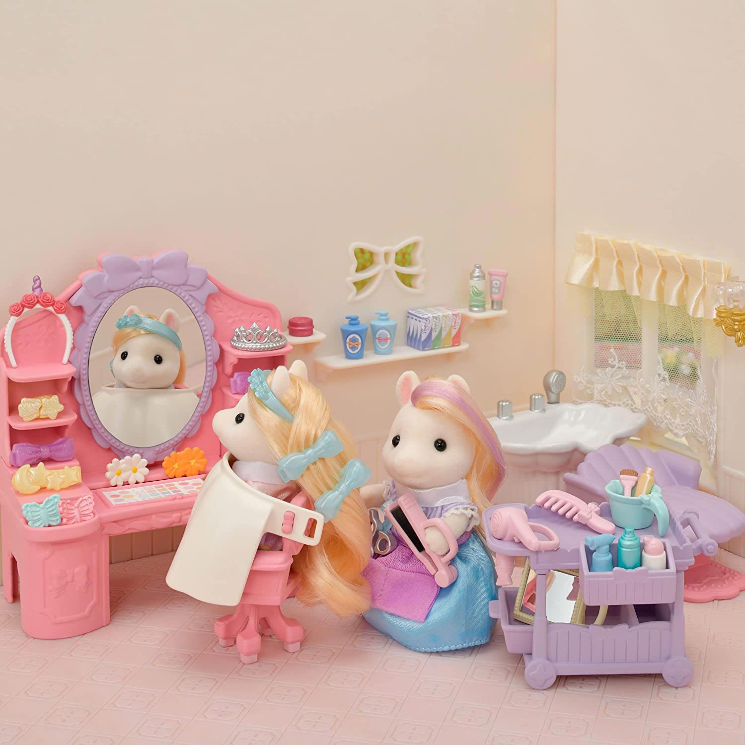 Sylvanian Families 5644 Pony's Kappersset