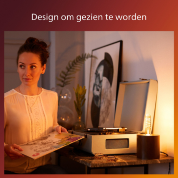Philips LED buis E27 40W filament goud 470 lumen