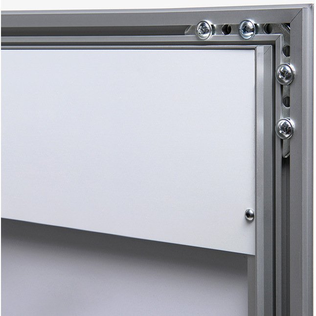 Porte-menu extérieur avec LED