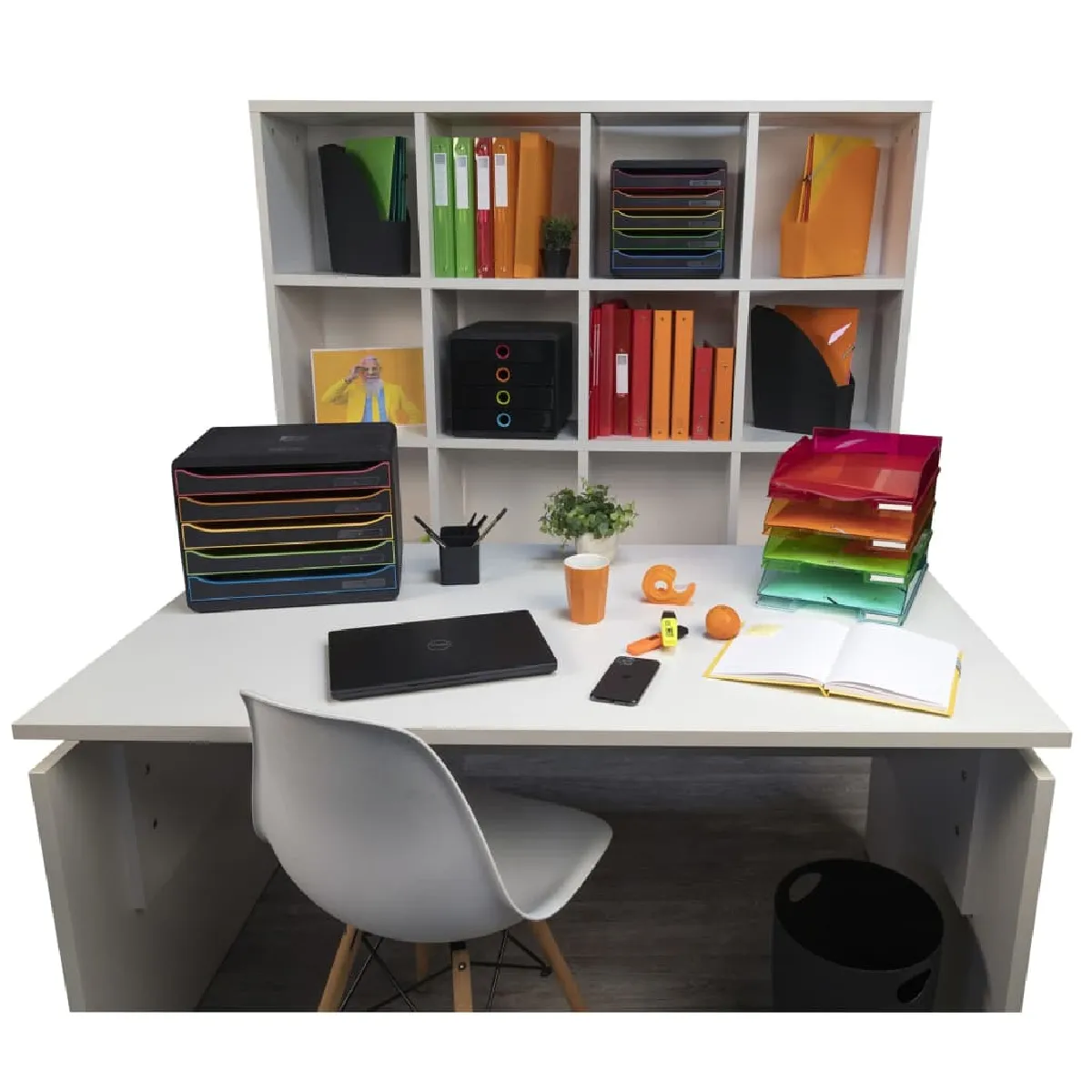 Exacompta Big-Box Set de tiroirs noir