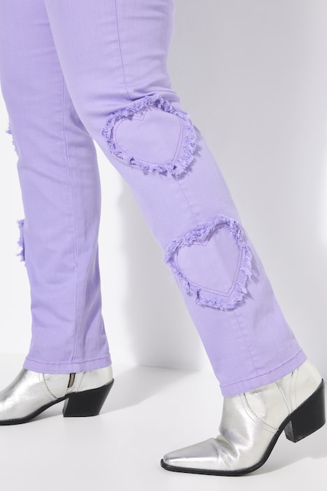 Jeans, 5-Pocket, Herz-CutOuts