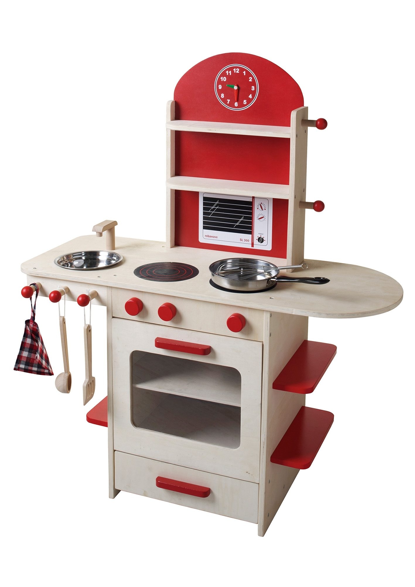 roba® Spielküche »weiss/rot«