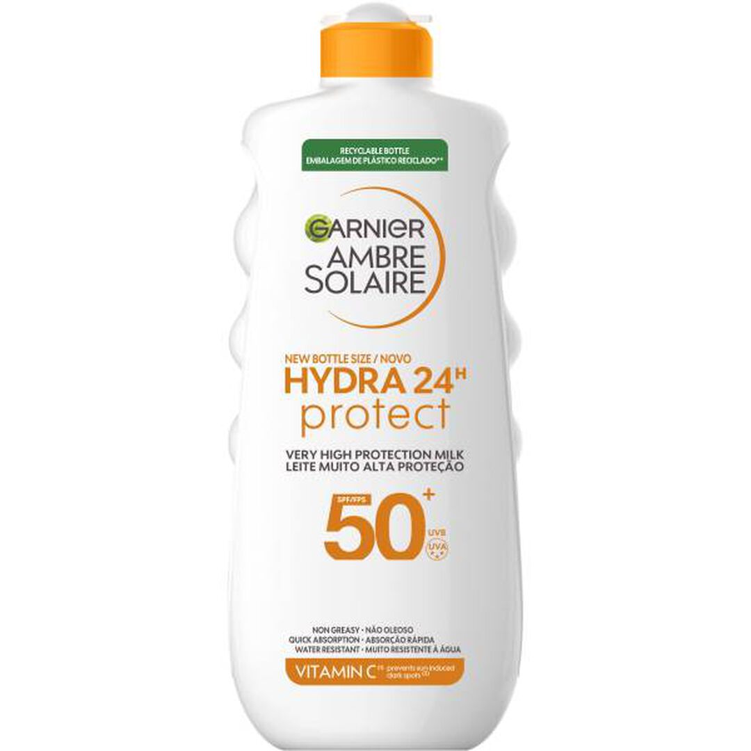 AMBRE SOLAIRE Leite Hydra 24 Protect SPF50+ - 400ml